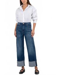 Kut From The Kloth - Sienna High Rise Wide Leg Jean - Lyst