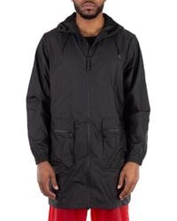 Rains - Long Cargo Jacket - Lyst