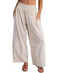 Eesome - Bagged Casual Wide Leg Pants - Lyst