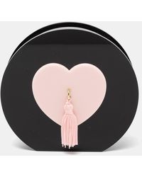 Charlotte Olympia - Perspex Such A Tease Tassel Clutch - Lyst