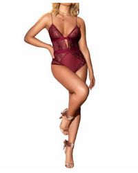 MAPALE - Sofia Floral Bodysuit - Lyst