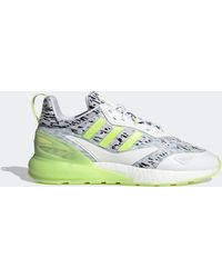adidas Zx 2k Boost Shoes in Green for Men | Lyst