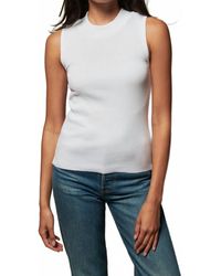 Nation Ltd - Joan Sleeveless Mock Neck Top - Lyst