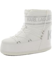 Karl Lagerfeld - Pavan Lace-up Cold Weather Winter & Snow Boots - Lyst