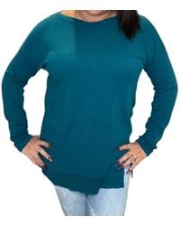 Bobi - Split Hem Long Sleeve Tee - Lyst