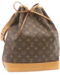 Louis Vuitton - Monogram Noe Shoulder Bag M42224 Lv Auth Am357b - Lyst
