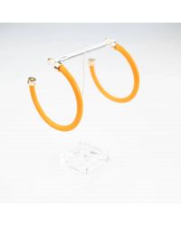 Hoo Hoops - Hoop Earrings - Lyst
