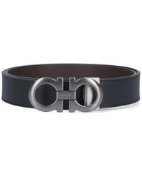 Ferragamo - Gancini" Reversible Belt - Lyst