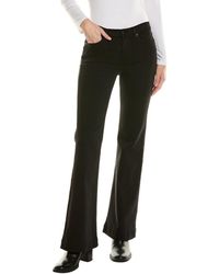 7 For All Mankind - Dojo Black Tailorless Flare Jean - Lyst