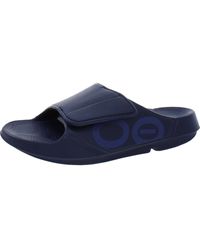 OOFOS - Slip On Comfort Slide Sandals - Lyst