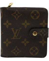Louis Vuitton Damier Ebene Canvas Zippy Wallet (authentic Pre-owned) in  Brown