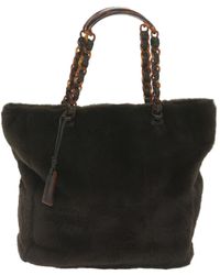 Chanel - Vintage Tote Bag Fur Tote Bag (pre-owned) - Lyst
