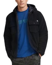 Caterpillar - Fleece Warm Shirt Jacket - Lyst