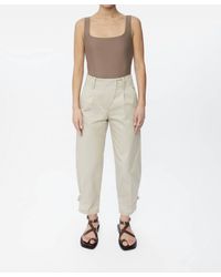 Dāl the Label - Canvas Utility Tapered Pants - Lyst