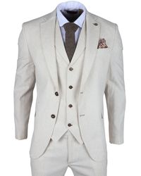TruClothing - Tp-21 3 Piece Linen Summer Suit - Lyst