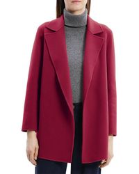 Theory - Double Faced Clean Wool & Cashmere-Blend Coat - Lyst