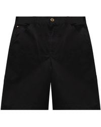 Versace - Medusa Hardware Gabardine Cargo Shorts - Lyst