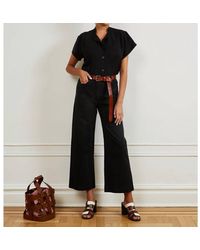 Loup - Toni Wide Ankle Pant - Lyst