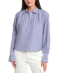 Rag & Bone - Martha Stripe Poplin Shirt - Lyst