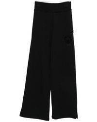 Moschino - Wide-Leg Trousers With High Waist - Lyst