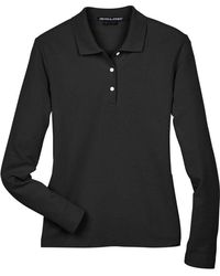 Devon & Jones - Pima Piqu Long Sleeve Polo - Lyst