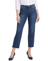 NYDJ - Bailey Wonderland Straight Leg Jean - Lyst