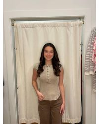 Blu Pepper - Henley Girl Top - Lyst