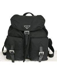 Prada - Tessuto Synthetic Backpack Bag (pre-owned) - Lyst