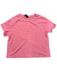 Bobi - Roll Short Sleeve Boxy Tee - Lyst
