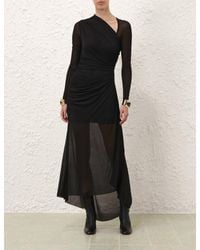 Zimmermann - Illustration Gathered Dress - Lyst