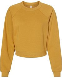 Bella Canvas - Raglan Pullover Fleece - Lyst