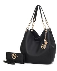 MKF Collection by Mia K - Ashley Sleek Hobo Bag And Wristlet Wallet 2 Pcs Set By Mia K - Lyst