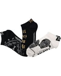 Perri's Socks - 3-Pair Tupac Bandana Crew Socks - Lyst