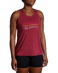Brooks - Distance Tank 2.0 Top - Lyst