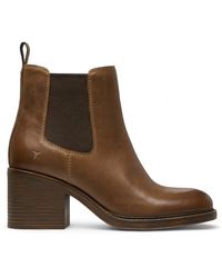 Windsor Smith - Tan Classic Leather Chelsea Ankle Boots - Lyst