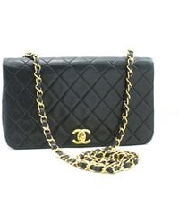 Chanel - Wallet On Chain Leather Shoulder Bag (pre-owned) - Lyst