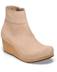 Birkenstock - Ebba Suede Wedge Boot - Lyst