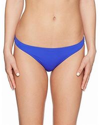 MILLY - Solid St. Lucia Bikini Bottom - Lyst