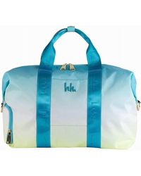Nicole Miller - Nylon Crossbody Weekender Bag - Lyst