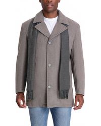 London Fog - Amity Single Breasted Wool Jacket - Lyst