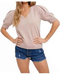 Bluivy - Essential V Neck Pullover - Lyst