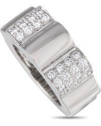Chanel - 18k Gold 0.40 Ct Diamond Camellia Ring Ch16-051424 - Lyst