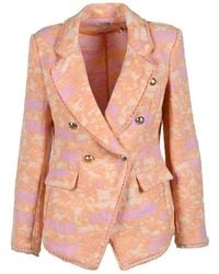Motel - Patterned Jacket - Lyst