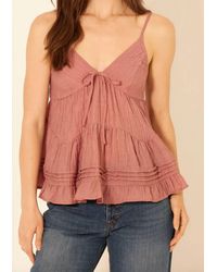 Bila77 - Heart To Know V-Neck Top - Lyst