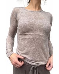 Bobi - Crewneck Long Sleeve Tee - Lyst
