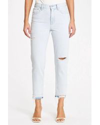 Pistola - Presley High Rise Relaxed Crop Jean - Lyst