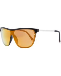 Fila - Shield Sunglasses Sf9343 U28v Matte Black 0mm 9343 - Lyst