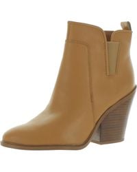 Franco Sarto - Gamble Leather Ankle Boots - Lyst