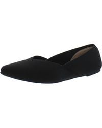 Me Too - Pointed Toe Padded Insole Loafers - Lyst