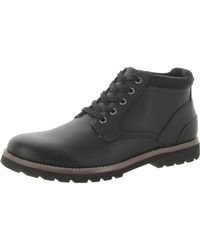 Dr. Scholls - Logan Faux Leather Lace-up Ankle Boots - Lyst